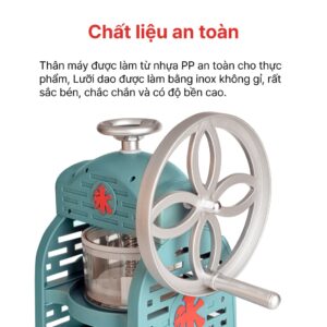 [Combo Sale] Máy bào đá bằng tay Phong Cách Nhật Bản + 4 Set Cốc