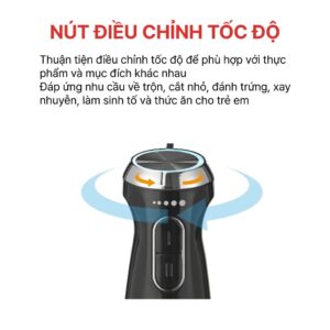 [Combo Sale] Nồi chiên không dầu lò nướng 16L HAPPYCOOK + Máy Xay Cầm Tay 4 In 1 Đa Năng 1000W