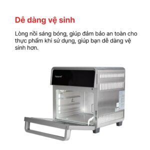 [Combo Sale] Nồi chiên không dầu lò nướng 16L HAPPYCOOK + Máy Xay Cầm Tay 4 In 1 Đa Năng 1000W