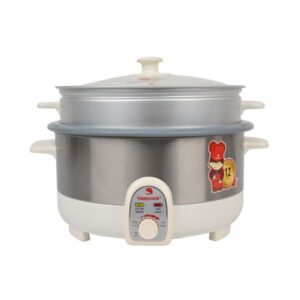 Nồi lẩu điện có xửng Happy Cook 3.5L, HCHP-350ST – HAPPYCOOK