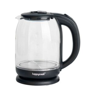Ấm siêu tốc thủy tinh 1.8L HAPPYCOOK, HEK-183G