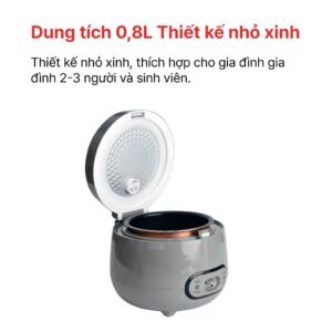 Nồi cơm điện Mini 0.8 Lít HCJ-080G