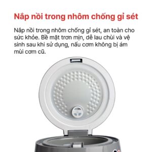 Nồi cơm điện Mini 0.8 Lít HCJ-080G