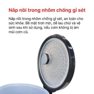 Nồi cơm điện nắp cài Happy Cook 1.8L HCJ-180V