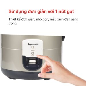 Nồi cơm điện nắp cài Happy Cook 1.8L HCJ-180V