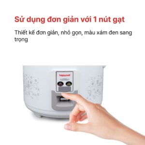 Nồi cơm điện nắp gài 3L HAPPYCOOK, HCJ-300W