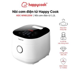 Nồi cơm điện tử Happy Cook 1.2L HDC-WNB120W